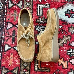 Vintage Vibrant Suede Shoes